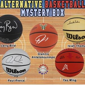 Wilson Autographed Basketball Collection